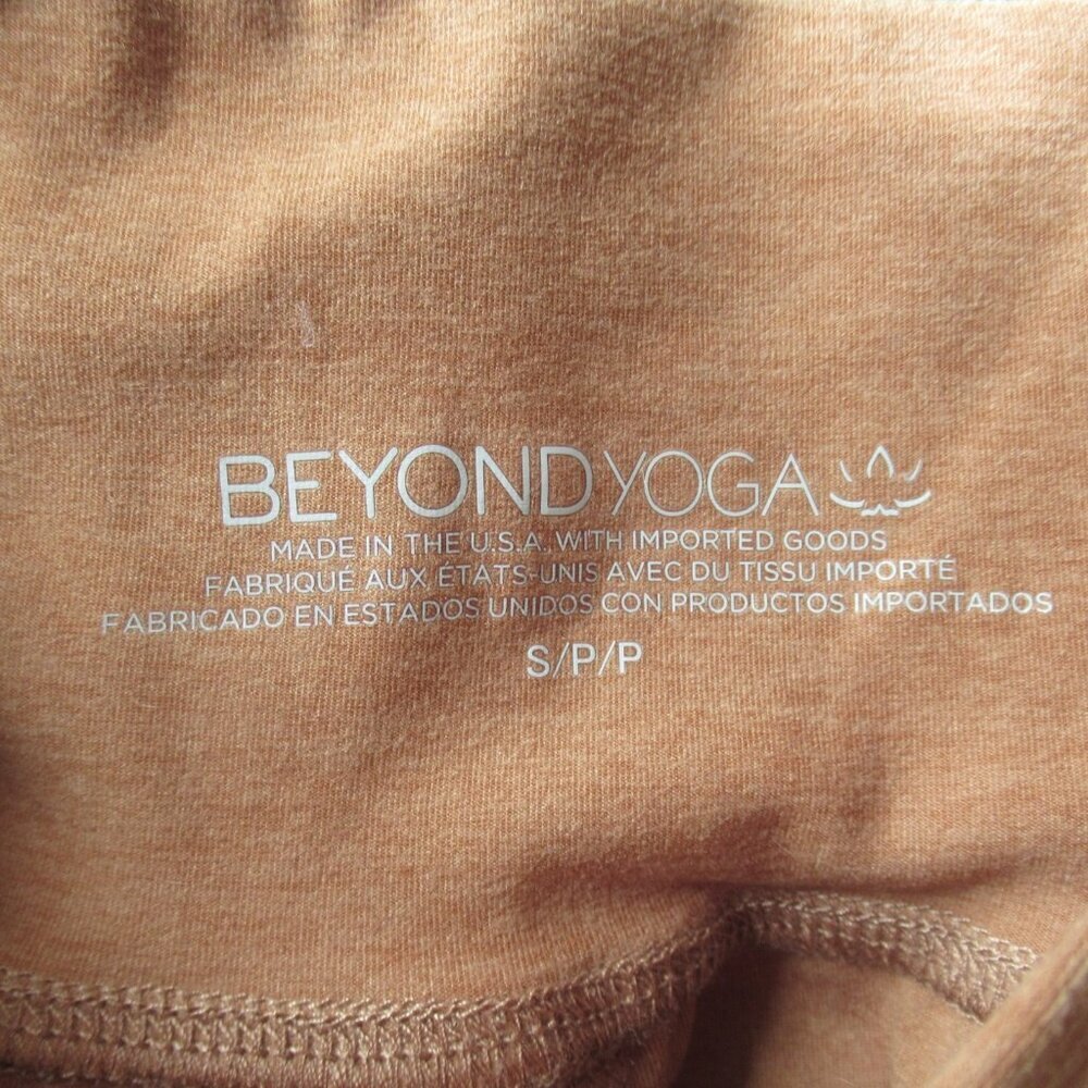 Beyond Yoga Jogger Pants S Small Mustard Mid Rise Workout Yoga Lounge Soft‎ - Picture 6 of 8